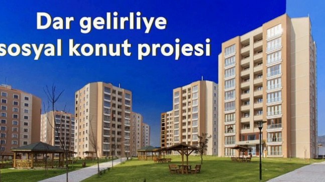 Dar gelirliye sosyal konut projesi çalışması yapılacak