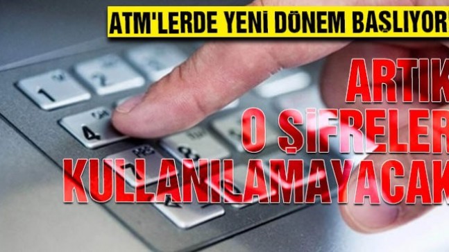 Artık o şifreler kullanılamayacak