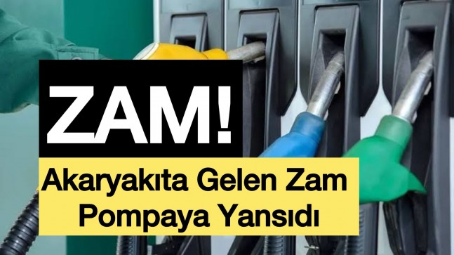 Gece Yarısı Gelen Zam Pompaya Yansıdı