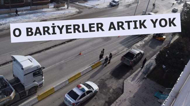 O Bariyerler Artık Yok