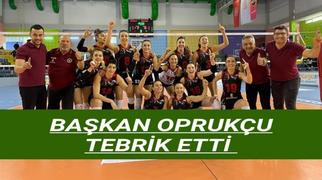 Başkan Oprukçu Tebrik Etti