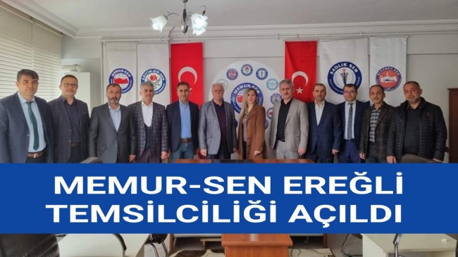 Memur-sen Ereğli Temsilciliği Açıldı