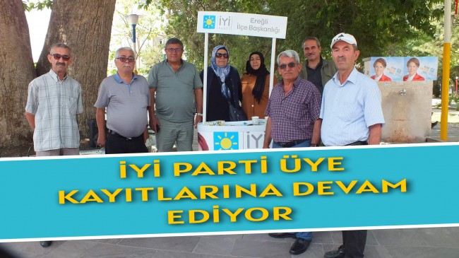 İYİ Parti Üye Kayıtlarına Devam Ediyor