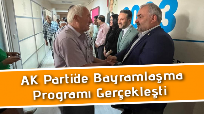 Ereğli AK Parti’de Bayramlaşma Programı Gerçekleşti