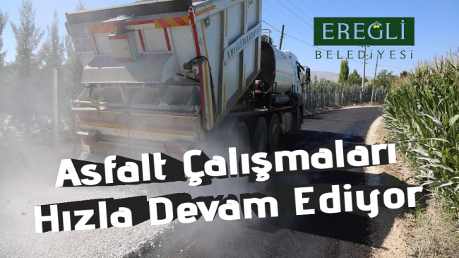 Asfalt Çalışmaları Devam Ediyor