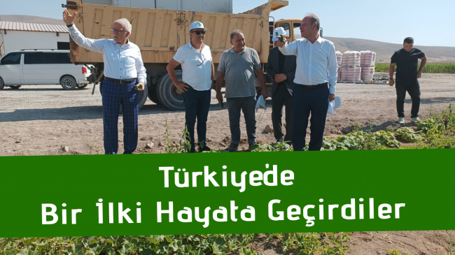 Türkiye’de Bir İlki Hayata Geçirdiler