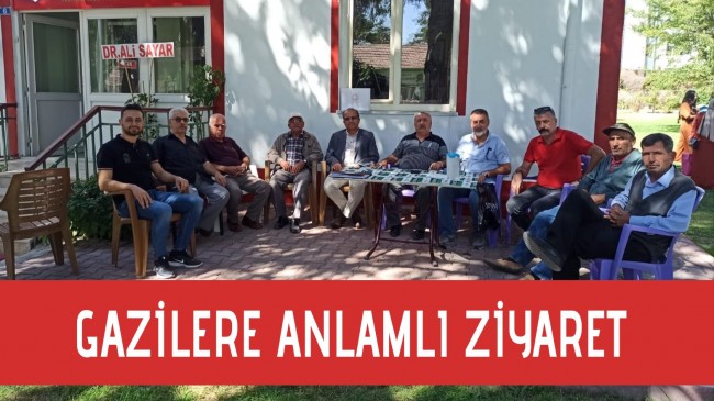 Gazilere Anlamlı Ziyaret