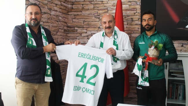 EREĞLİSPOR’DAN KAYMAKAM ÇAKICI’YA ZİYARET