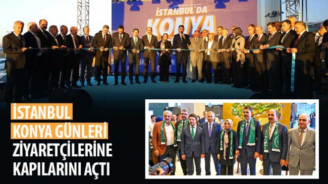 İstanbul “Konya Günleri” Ziyaretçilerine Kapılarını Açtı￼