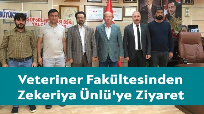 Veteriner Fakültesinden Ünlü’ye Ziyaret