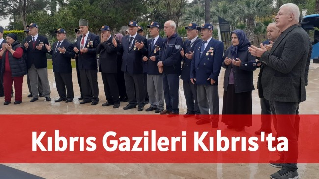 Kıbrıs Gazileri Kıbrıs’ta