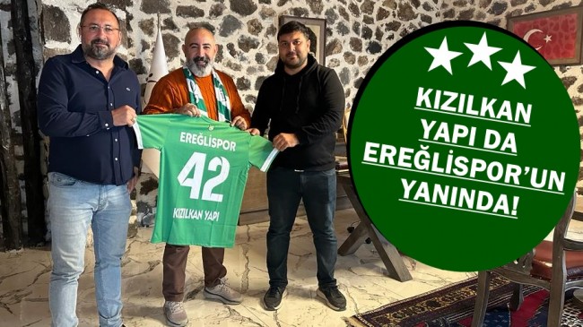 KIZILKAN YAPI DA EREĞLİSPOR’UN YANINDA