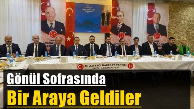 Gönül Sofrasında Bir Araya Geldiler