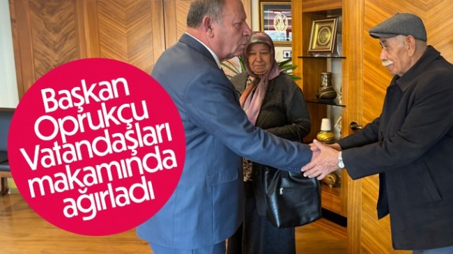 Başkan Oprukçu Hemşerileriyle Bir Arada Olmaya Devam Ediyor