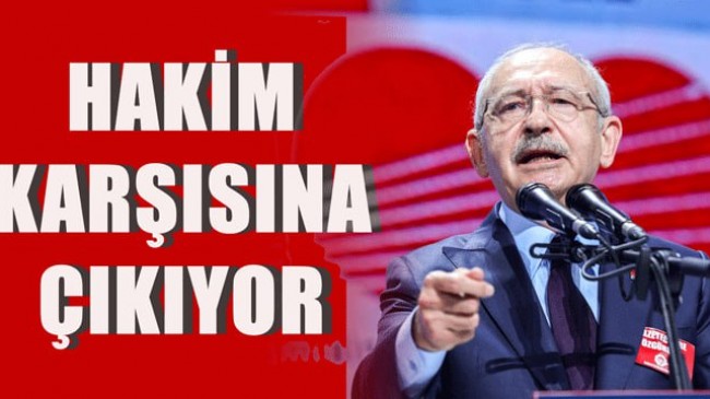 Kılıçdaroğlu, 3 Aralık’ta hakim karşısına çıkacak